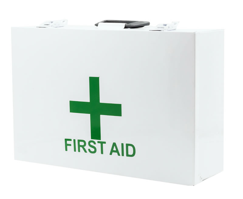 REGULATION 7 FIRST AID KIT COMPLETE METAL BOX Halsted